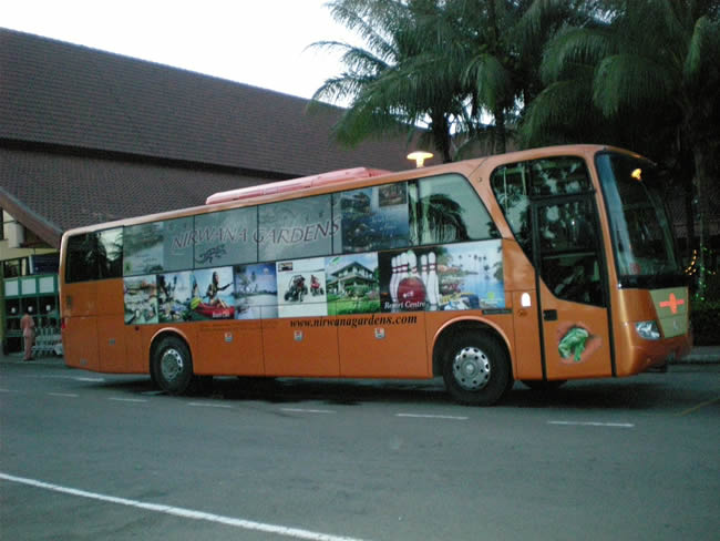 Nirwana Garden Bus