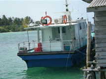 Bintan Fishing Boat Back View